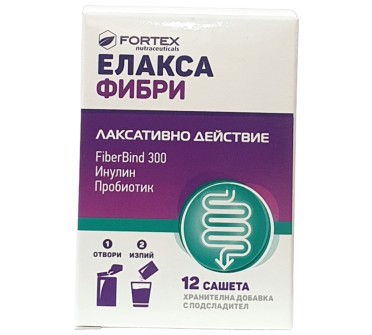 ЕЛАКСА ФИБРИ 12прахчета